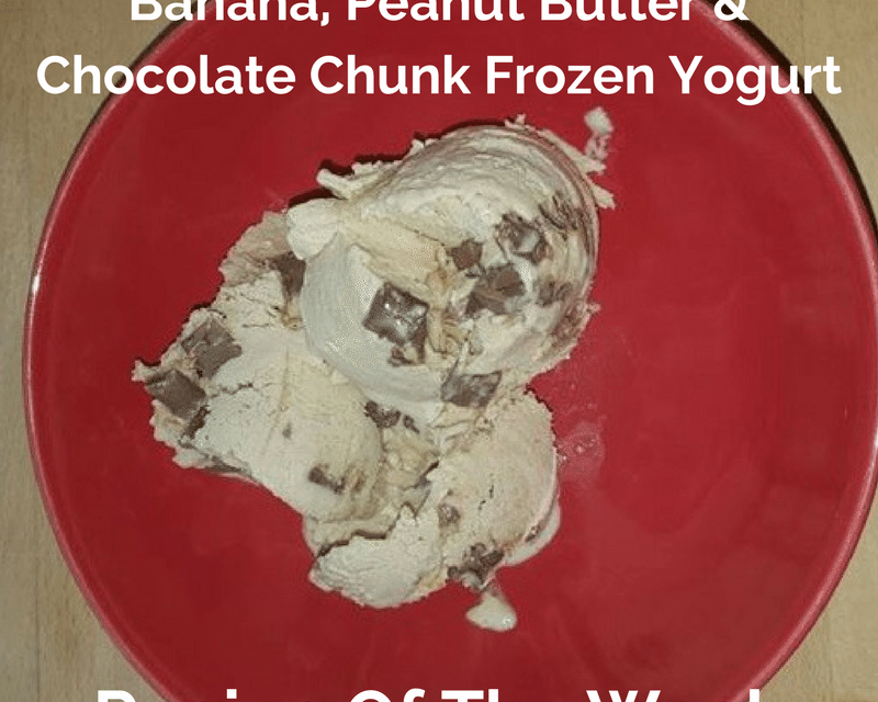 Blendtec Recipe Of The Week: Banana, Peanut Butter & Choc Chunk Frozen Yogurt