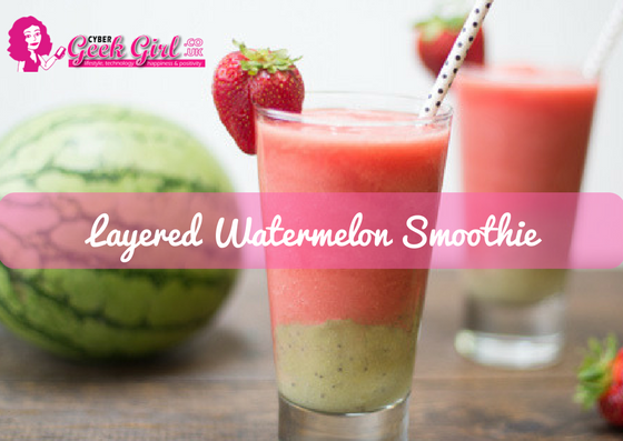 Blendtec Recipe Of The Week: Layered Watermelon Smoothie