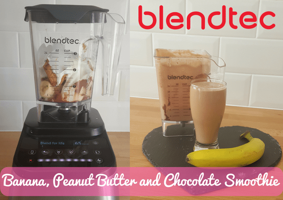 Blendtec Recipe of the Week: Banana, Peanut Butter and Chocolate Smoothie