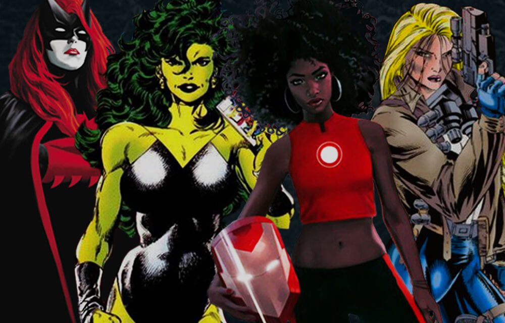 Infographic: Is it Really so Difficult to Come up With Unique Female Superheros?