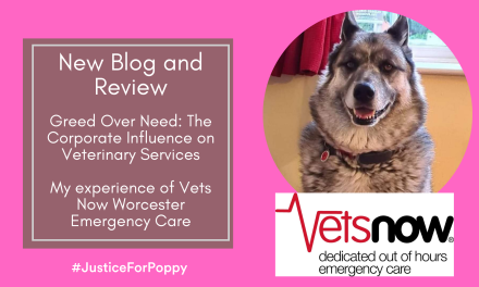 New Blog and Review: Greed Over Need – The Corporate Influence on Veterinary Services