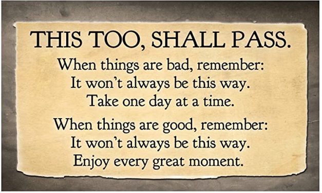 Coronavirus Outbreak 2020: This Too Shall Pass