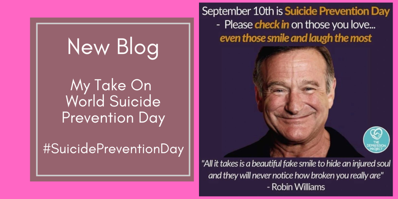 All it Takes is a Beautiful Fake Smile to Hide an Injured Soul: My Take On World Suicide Prevention Day