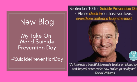 All it Takes is a Beautiful Fake Smile to Hide an Injured Soul: My Take On World Suicide Prevention Day